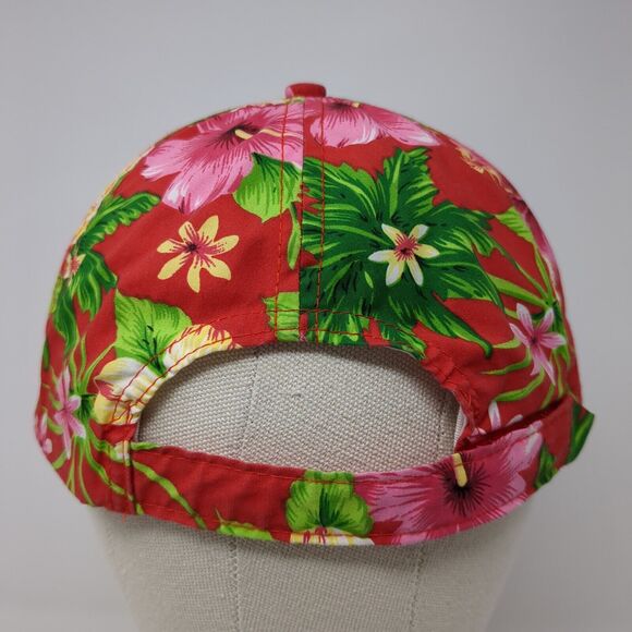 Cruise West Strapback Hat Multi One Size Adjustable Floral Hawaiian HG - Picture 5 of 8